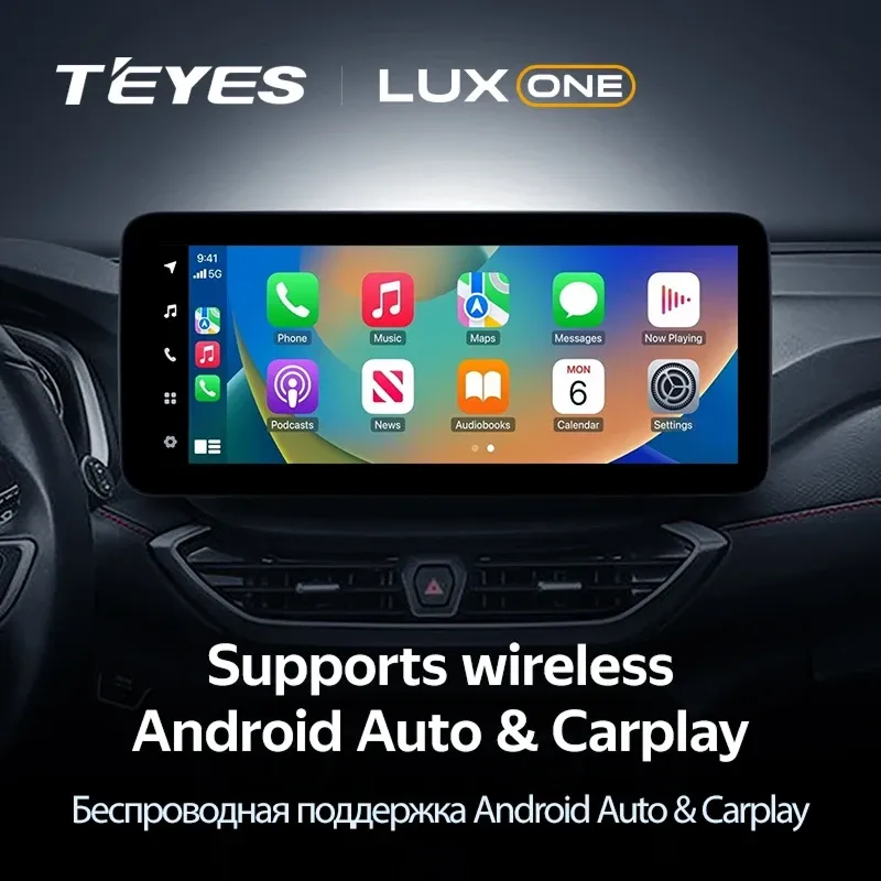 Штатная магнитола Teyes LUX ONE 4/32 Chevrolet Orlando 2 (2018-2023) Тип-B