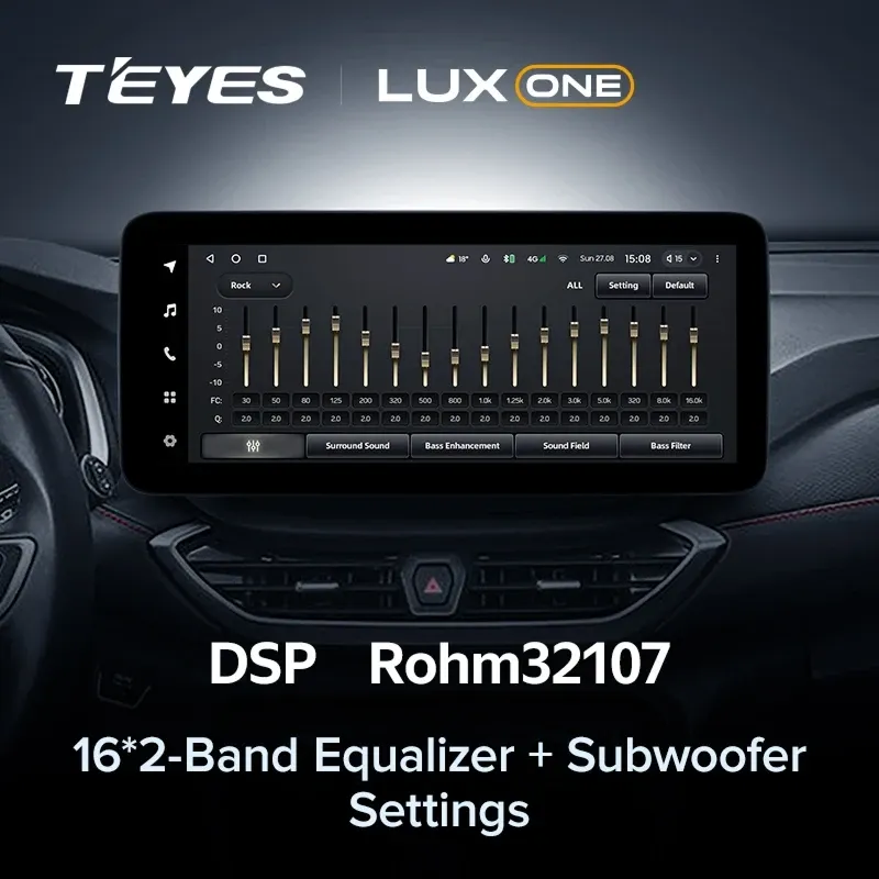 Штатная магнитола Teyes LUX ONE 4/32 Chevrolet Orlando 2 (2018-2023) Тип-B