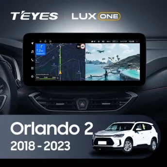 Штатная магнитола Teyes LUX ONE 4/32 Chevrolet Orlando 2 (2018-2023) Тип-B