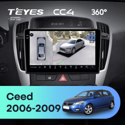 Штатная магнитола Teyes CC4 360 6/64 Kia Ceed (2006-2009)