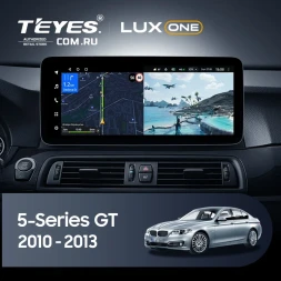 Штатная магнитола Teyes LUX ONE 360 6/128 BMW 5-Series Gran Turismo F07 (CIC) (2010-2013) Universal