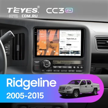 Штатная магнитола Teyes CC3 2K 360 6/128 Honda Ridgeline (2005-2015)