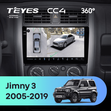 Штатная магнитола Teyes CC4 360 8/128 Suzuki Jimny 3 (2005-2019)