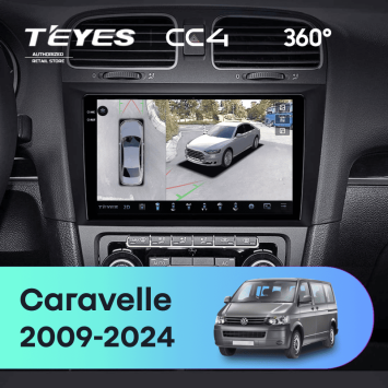 Штатная магнитола Teyes CC4 360 8/128 Volkswagen Caravelle (2009-2024)
