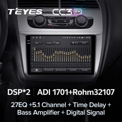 Штатная магнитола Teyes CC3 2K 6/128 Volkswagen Golf (2003-2009)