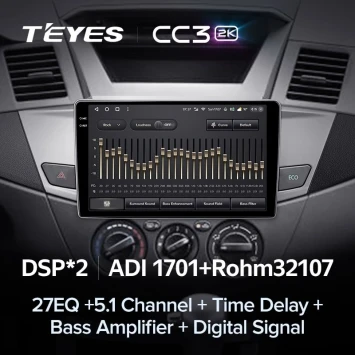 Штатная магнитола Teyes CC3 2K 4/64 Mitsubishi Zinger 2015+