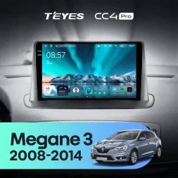 Штатная магнитола Teyes CC4 Pro 12/256 Renault Megane 3 (2008-2014)