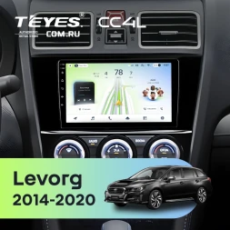 Штатная магнитола Teyes CC4L 6/64 с DTS Subaru Levorg (2014-2020) F3