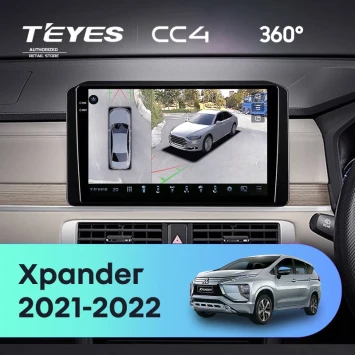 Штатная магнитола Teyes CC4 360 6/64 Mitsubishi Xpander (2021-2022) Правый руль