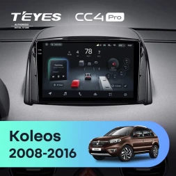 Штатная магнитола Teyes CC4 Pro 8/128 Renault Koleos (2008-2016)