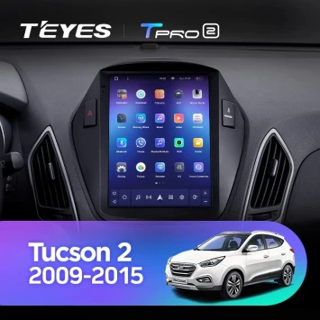 Штатная магнитола Tesla style Teyes TPRO 2 4/64 Hyundai IX35 (2009-2015) F1 Тип-AB