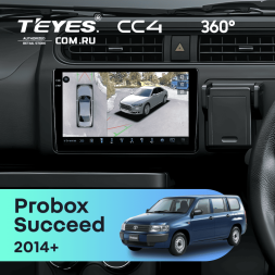 Штатная магнитола Teyes CC4 360 8/128 Toyota Probox (2014-2026)