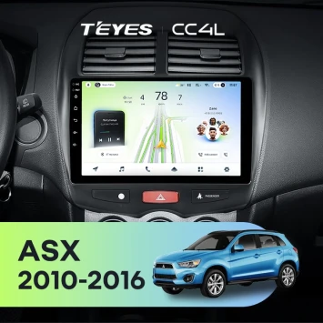 Штатная магнитола Teyes CC4L 6/64 с DTS Mitsubishi ASX 1 (2010-2016) F1 Тип-B