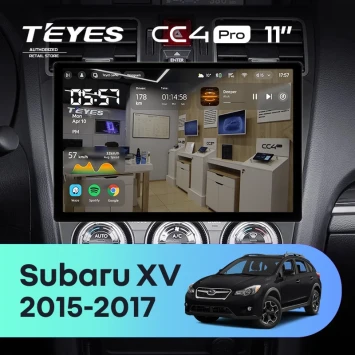 Штатная магнитола Teyes CC4 Pro 8/128 Subaru XV (2015-2017) F1 (11")