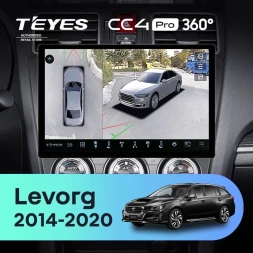 Штатная магнитола Teyes CC4 Pro 360 8/128 Subaru Levorg VM (2014-2020) F1 (11")