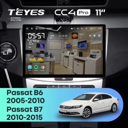 Штатная магнитола Teyes CC4 Pro 12/256 Volkswagen Passat B6 (2005-2010) (11")