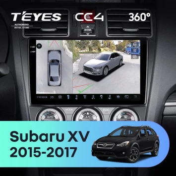 Штатная магнитола Teyes CC4 360 6/64 Subaru XV (2015-2017) F1