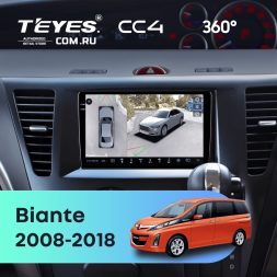 Штатная магнитола Teyes CC4 360 8/128 Mazda Biante (2008-2018)