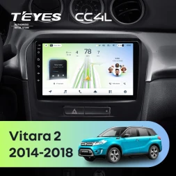 Штатная магнитола Teyes CC4L 6/64 с DTS Suzuki Vitara 2 (2014-2018)