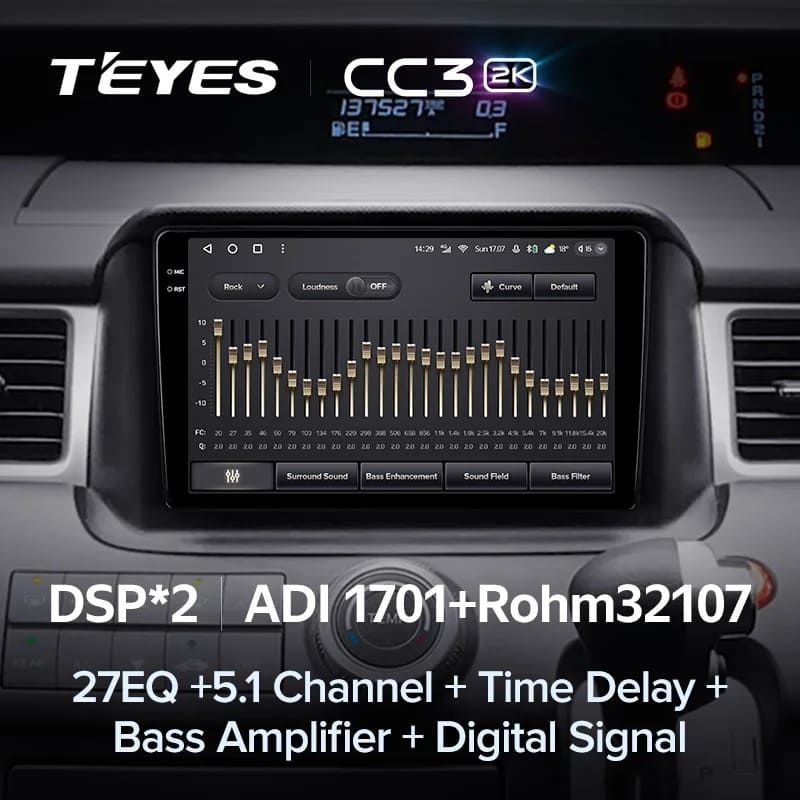 Штатная магнитола Teyes CC3 2K 6/128 Honda Stepwgn 3 (2005-2009) Правый руль