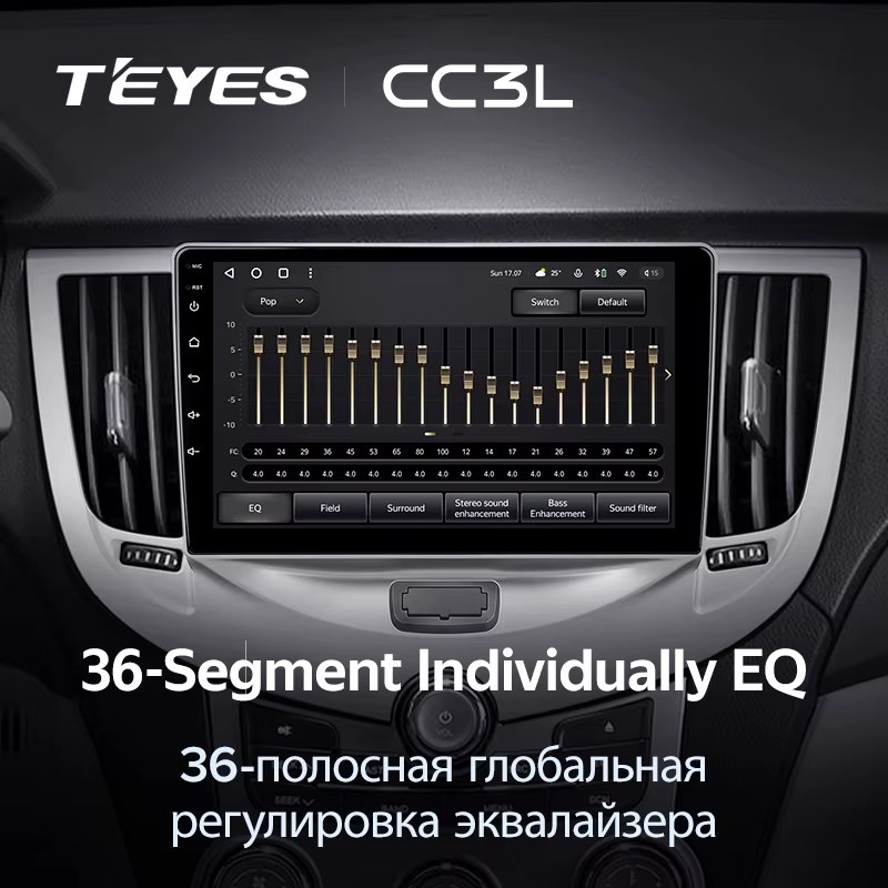 Штатная магнитола Teyes CC3L 4/32 Chery M11 A3 (2008-2015)