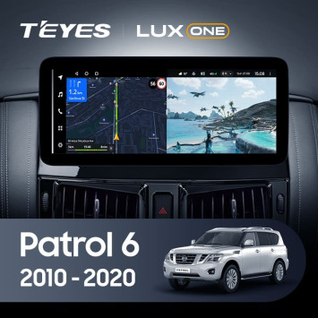 Штатная магнитола Teyes LUX ONE 4/64 Nissan Patrol 6 Y62 (2010-2020)