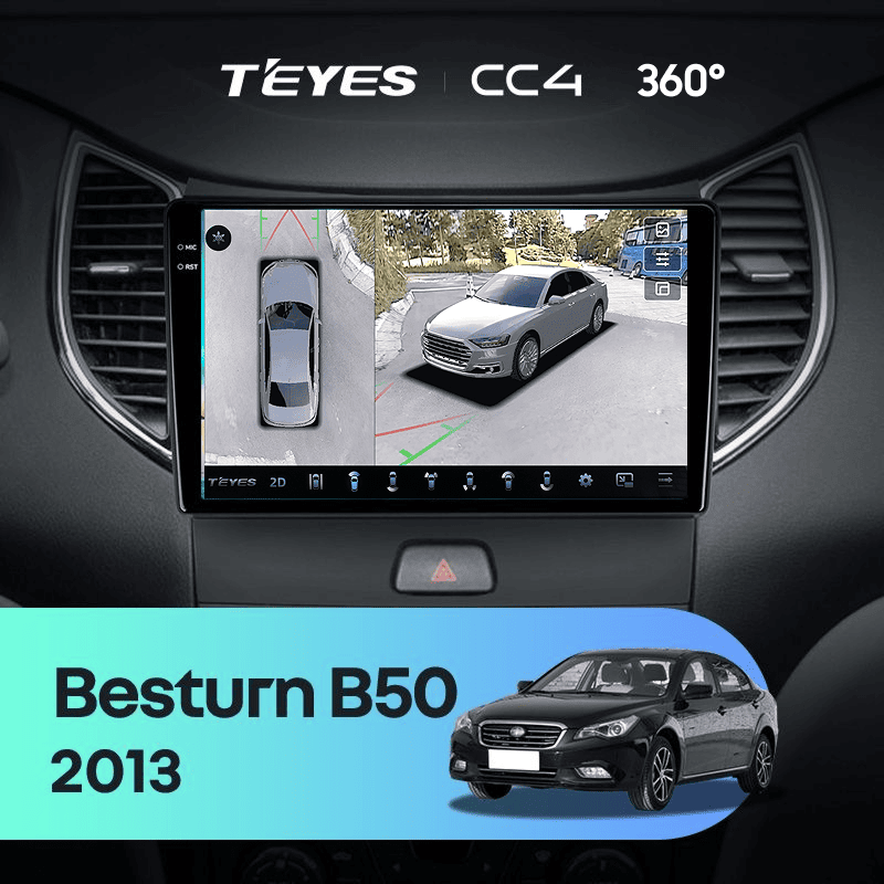 Штатная магнитола Teyes CC4 360 6/64 FAW Besturn B50 (2013-2016) F1