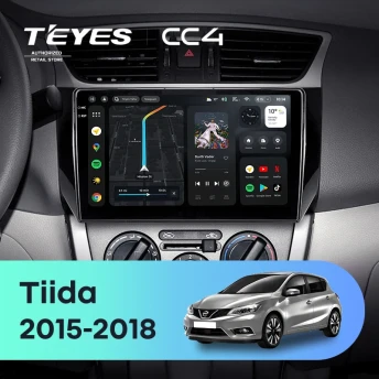 Штатная магнитола Teyes CC4 6/64 Nissan Tiida C13 (2015-2018)