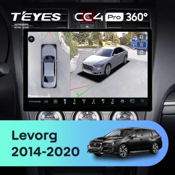 Штатная магнитола Teyes CC4 Pro 360 12/256 Subaru Levorg VM (2014-2020) F1 (13")