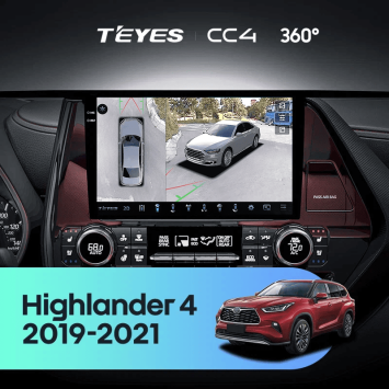 Штатная магнитола Teyes CC4 360 6/64 Toyota Highlander 4 XU70 (2019-2021)