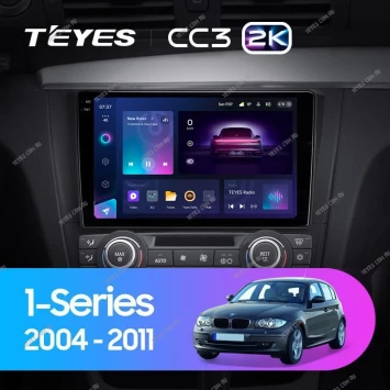 Штатная магнитола Teyes CC3 2K 4/64 BMW 1 серия E88 E82 E81 E87 (2004-2011) F2