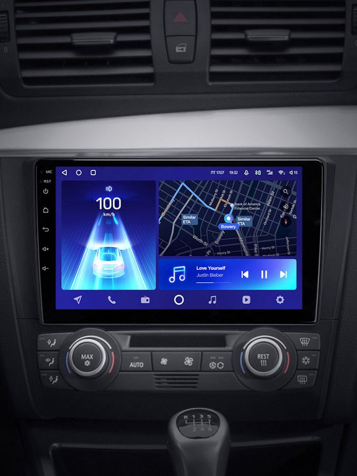 Штатная магнитола Teyes CC2 Plus 4/32 BMW 1 серия E88 E82 E81 E87 (2004-2011) F1