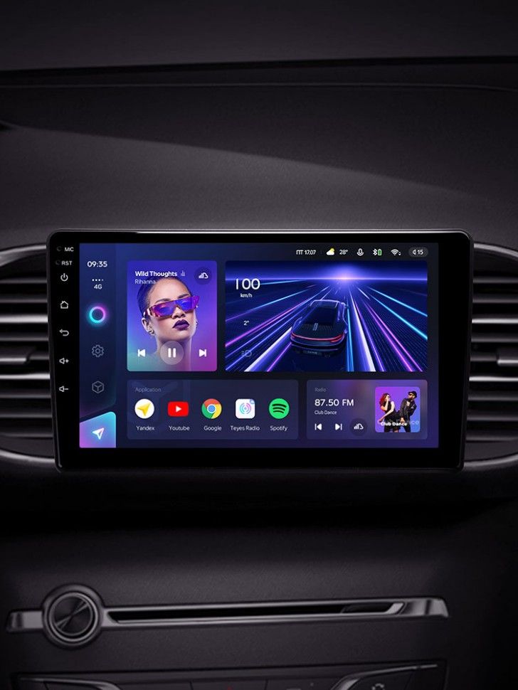 Штатная магнитола Teyes CC3 4/32 Peugeot 308 T9 308S (2013-2017)