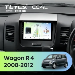 Штатная магнитола Teyes CC4L 6/64 с DTS Suzuki Wagon R 4 (2008-2012)