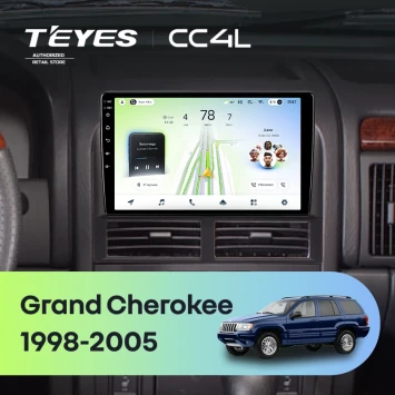 Штатная магнитола Teyes CC4L 6/64 с DTS Jeep Grand Cherokee 2 WJ (1998-2005)