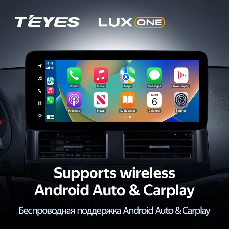 Штатная магнитола Teyes LUX ONE 4/32 Hyundai Santa Fe 2 (2006-2012)