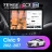 Штатная магнитола Teyes CC3 2K 6/128 Honda Civic 9 FK FB (2012-2017) (11")