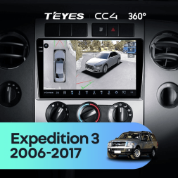 Штатная магнитола Teyes CC4 360 8/128 Ford Expedition 3 U3242 U3542 U324 U354 (2006-2017)