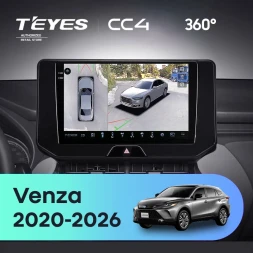Штатная магнитола Teyes CC4 360 8/128 Toyota Venza (2020-2026)