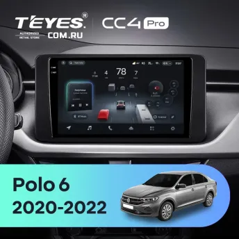 Штатная магнитола Teyes CC4 Pro 8/128 Volkswagen Polo 6 (2020-2022)