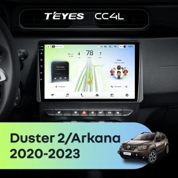 Штатная магнитола Teyes CC4L 4/64 Renault Arkana (2020-2023) F1