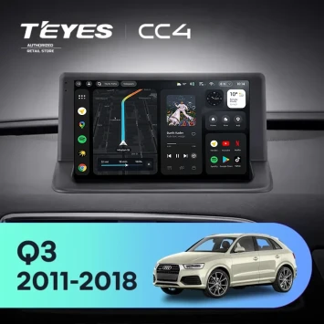 Штатная магнитола Teyes CC4 6/64 Audi Q3 1 (2011-2018) (0din)
