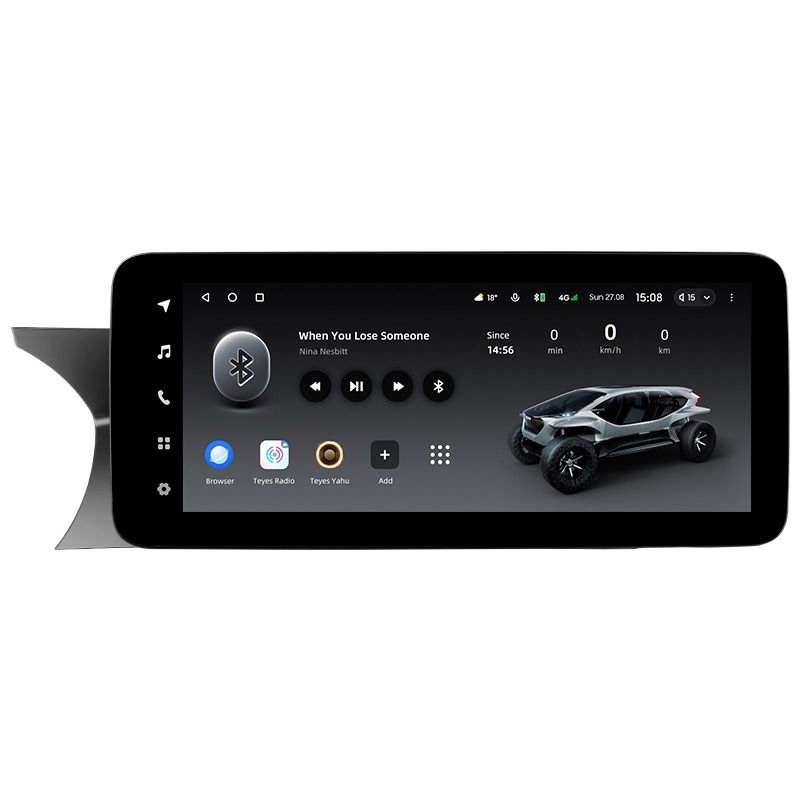 Переходная рамка Mercedes-Benz C-Class 3 W204 C204 S204 (NTG 4.5) (2011-2015) (12,3")