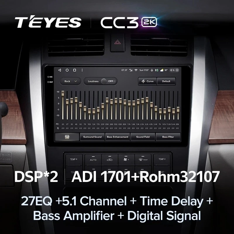 Штатная магнитола Teyes CC3 2K 6/128 Nissan Teana J31 (2003-2008) F2