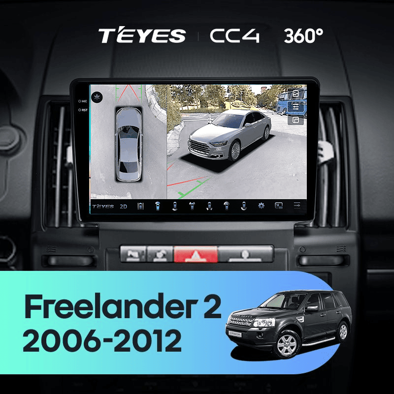 Штатная магнитола Teyes CC4 360 6/64 Land Rover Freelander 2 (2006-2012)