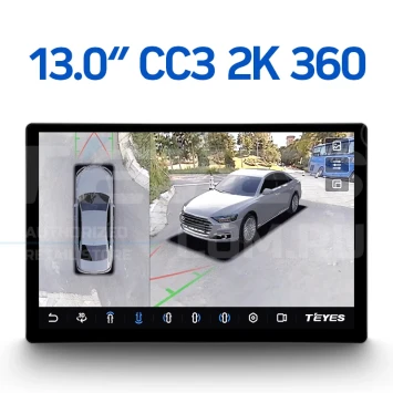Штатная магнитола Teyes CC3 2K 360 6/128 Volkswagen Tiguan 1 NF (2011-2017) F1 (13")