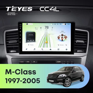 Штатная магнитола Teyes CC4L 6/64 с DTS Mercedes-Benz M-Class I W163 ML (1997-2005) Тип-B