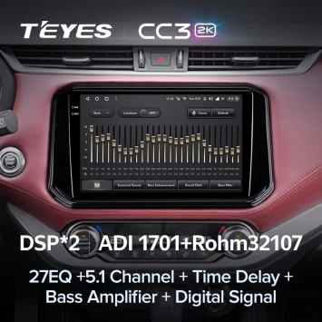 Штатная магнитола Teyes CC3 2K 4/64 Nissan X-Terra (2018-2022)