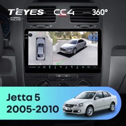 Штатная магнитола Teyes CC4 360 6/64 Volkswagen Jetta 5 (2005-2010)
