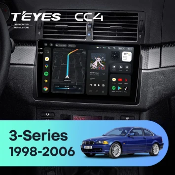 Штатная магнитола Teyes CC4 6/64 BMW 3 серия E46 (1998-2006) (0din)
